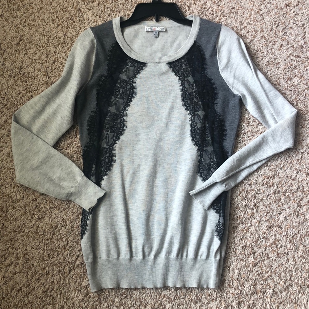 Lace Detailed Sweater